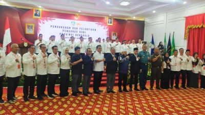 Pengurus KONI Bengkulu 2025–2029 Resmi Dilantik, Kebangkitan Prestasi dan Wacana Tuan Rumah Bersama PON 2032