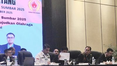 Rakerprov KONI Sumbar Tetapkan Arah Pembinaan Atlet dan Porprov 2026