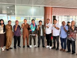 Raih Perak SEA Games 2025, Gilang Disambut Kadispora dan KONI Sumbar di BIM