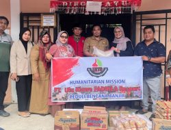 PT. Ulu Kiawe Fadhila Resourc Salurkan Paket Sembako