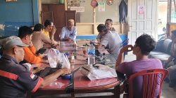 Kasi Humas Polres Limapuluh Kota AKP. Kurnia bersama Ketua PWI dan jajaran wartawan Luak Limopuluah.