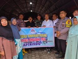 APTRINDO Salurkan Bantuan untuk 297 Jiwa Pengungsi Terdampak Bencana di Bayang Utara