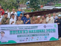 Peringati Bulan Bhakti K3, PT. Anam Koto Bantu Warga Terdampak Bencana