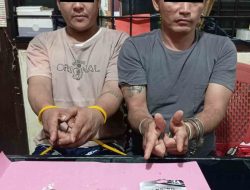 Dua Pria Bertato Simpan Puluhan Butir Pil Ekstasi