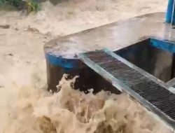 Hujan Deras, Material Sedimen Penuhi Intake Perumda AM Padang