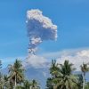 Gunung Marapi Erupsi, Abu Vulkanik Hujani Kota Batusangkar
