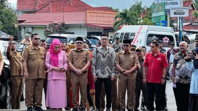 Peresmian Galeri UMKM Padang Selatan yang berasal dari Pokir Anggota DPRD Kota Padang Rahmad Wijaya, Senin (02/02/2026).