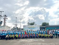 PLN UP3 Solok Perkuat Budaya K3 lewat Apel dan Edukasi Bulan K3 Nasional 2026