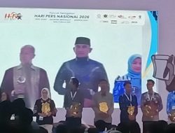 Sengaja Budi Syukur Toreh Sejarah, Terima PWI Award Peduli Olahraga di Puncak HPN 2026