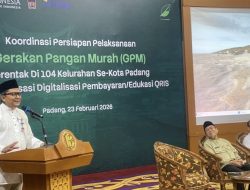 BI Sumbar Inisiasi GPM Serentak pada 104 Kelurahan di Kota Padang