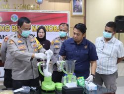 Polres Pasaman Barat Musnahkan 562 Gram Sabu Sitaan