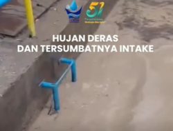 Air Keruh Karena Hujan Deras, Produksi Air Bersih Terganggu