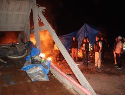 Dini Hari, Kapolres Sawahlunto AKBP Simon Pimpin Pemusnahan Tambang Ilegal pada Tiga Titik