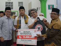 Lewat Safari Ramadan, Semen Padang Salurkan Rp22,5 Juta untuk Pembangunan MDA dan Pengembangan Masjid di Solok–Padang