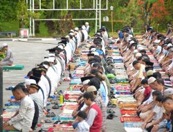 Dari Takbir ke Peradaban: Makna Idulfitri di Plaza PT Semen Padang