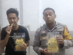Bhabinkamtibmas Banuaran Bikin Usaha Keripik Pisang Dian Pitok