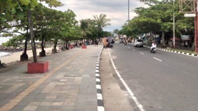 Kawasan Pantai Padang yang rawan aksi pemalakan terhadap wisatawan