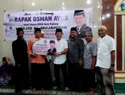 Safari Ramadan, Osman Ayub Bawa Bantuan dan Pesan Cinta Al-Qur’an