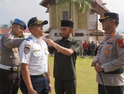 Amankan Lebaran 2026, Polres Padangpanjang Gelar Apel Pasukan