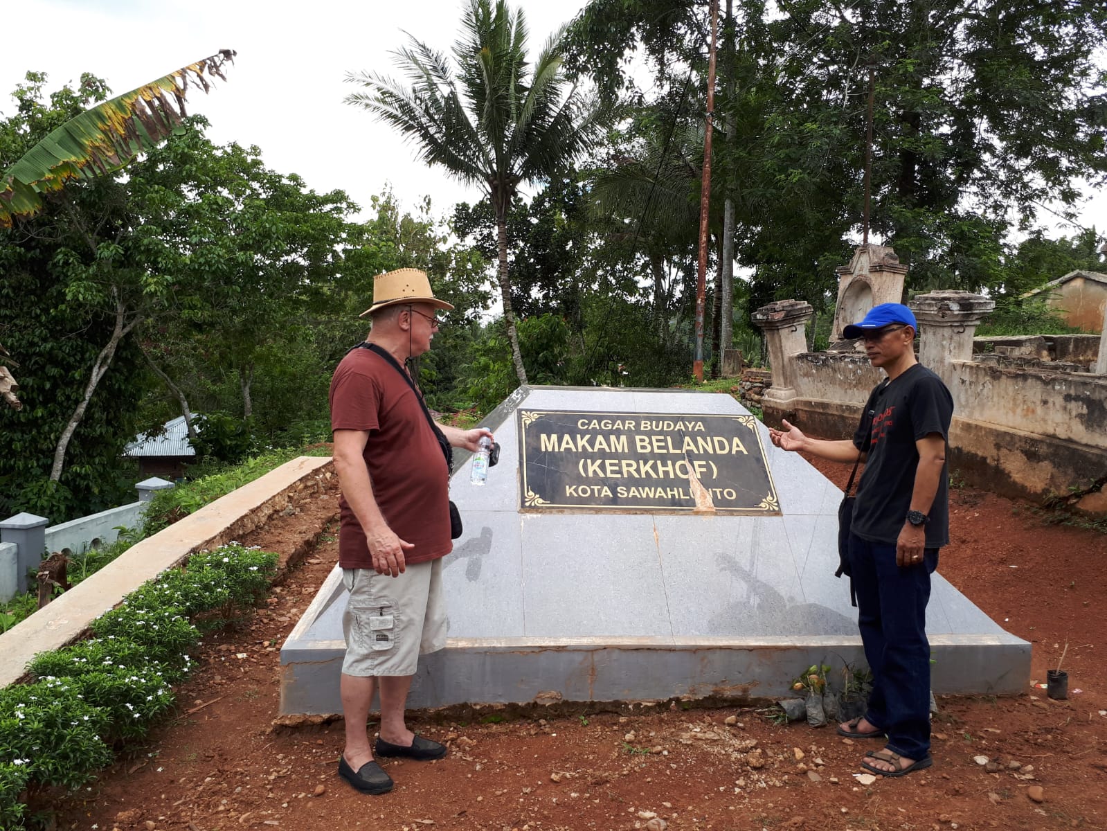 Leendert Kranendong warga Belanda di Perancis yang ikut sebagai peserta lomba menulis Tokoh dan Pejuang dalam Catatan Sejarah Global di Sawahlunto