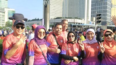 Road to BOM Run “Menggema” di CFD Jakarta