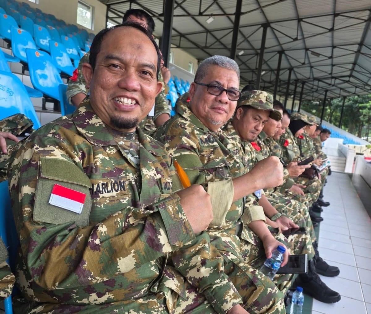 Teks Foto: Ketua DPRD Kota Padang Muharlion ketika mengikuti retret Rapat Koordinasi Kursus Pemantapan Pimpinan Daerah (KPPD) yang digelar Lembaga Ketahanan Nasional (Lemhannas) pada 15 hingga 19 April 2026.