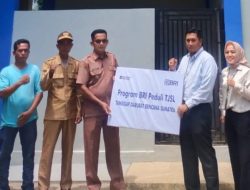 BRI Salurkan Bantuan Air Bersih dan Bangun Dua Unit MCK
