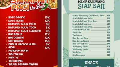 Menu baru yang tersedia di Kopi Om Ben_to