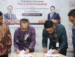 Tingkatkan Literasi Inklusi Keuangan, OJK dan Unand  Teken Kerja-sama