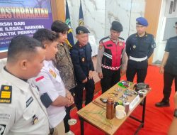 Gelar Razia, Rutan Padangpanjang Deklarasikan Bersih Halinar
