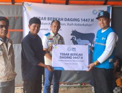 Dari Insan PLN untuk Sesama: Tebar Berkah Daging Hadirkan Senyum Warga Huntara Gunung Omeh
