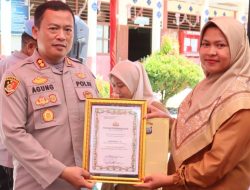 Polres Pasaman Barat Gelar Penanaman Pohon Serentak dan Serahkan Penghargaan