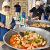 Rendang Gadih Gelar Masak Besar dan Bagikan 500 Porsi Rendang untuk Warga 