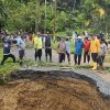Lubang Mirip Sinkhole Belum Ditimbun, 2.053 Warga Tidak Lagi Terisolasi 