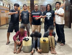 Mencuri di Lebih 20 Lokasi, Komplotan Pencuri BBM Dibekuk Tim Klewang
