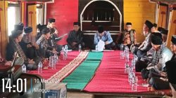 Pertemuan Ninik Mamak Nagari Simawang terkait penyerahan tanah hibah untuk pembangunan Markas Yonif TP 951/ Pandeka Marapi di Nagari Simawang.