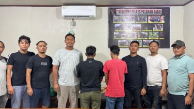 Pelaku penganiayaan di Muaro Kiawai berhasil diamankan Satreskrim Polres Pasaman Barat di Kabupaten Rokan Hulu, Provinsi Riau.