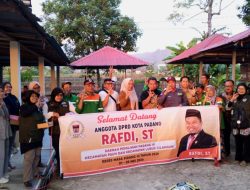 Rafdi Tampung Aspirasi LPS dan Bank Sampah di Pauh