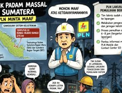 Listrik Padam Massal Lumpuhkan Sumatera, PLN Targetkan Pemulihan 6-8 Jam