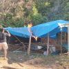Buru Pelaku PETI, Tenda dan Box Penambang Dibakar di Lokasi