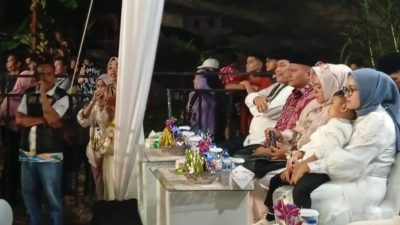 Kegiatan Gema Hijrah Minangkabau yang menghadirkan penyanyi religi nasional, Hadad Alwi di Kecamatan Pauh, Sabtu (13/06/2026).