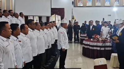 Marsekal TNI (Purn) Dr. Hadi Tjahjanto Lantik Pengurus FORKI Sumbar