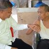 Kepedulian Khairuddin Simajuntak, Bezuk dan Bantu Sahabat Seperjuangan