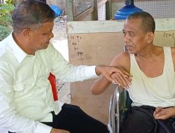 Kepedulian Khairuddin Simajuntak, Bezuk dan Bantu Sahabat Seperjuangan