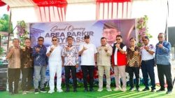 Peresmian Area Parkir Truk Bypass Pelabuhan Teluk Bayur di Jalan Bypass Km 2, Kelurahan Pampangan, Lubukbegalung, Padang, Jumat (05/06/2026)