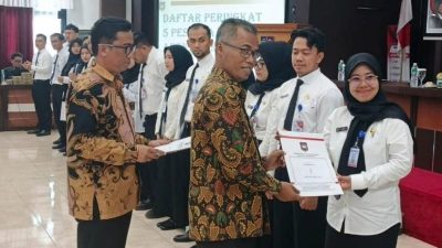 CPNS ISI Padangpanjang Dr. Suci Fajrina menjadi peserta terbaik Latsar CPNS golongan III angkatan XXII hingga XXIV Tahun 2026.  