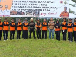 PLN UP3 Payakumbuh Bangun Sinergi Strategis Bersama Tim Reaksi Cepat BPBD Payakumbuh