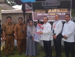 UNAND-BTN Resmikan Program Penyediaan Air Bersih di Lambung Bukit