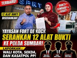 Yayasan Fort De Kock Serahkan 12 Alat Bukti Dugaan Tindak Pidana ke Penyidik Polda Sumatera Barat