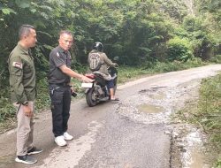 Demi Kampung Halaman, Ketua Pemuda Supayang H. Rusli Kelontorkan Dana Pribadi Perbaiki Jalan Rusak Sepanjang 8 Km